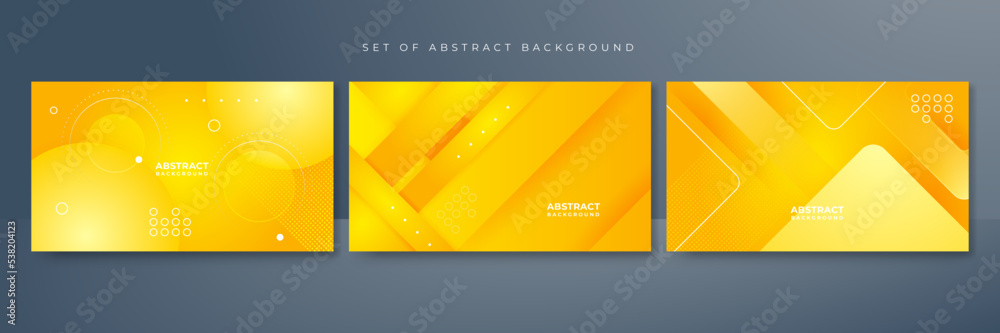 Orange yellow abstract background