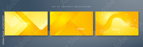 Orange yellow abstract background