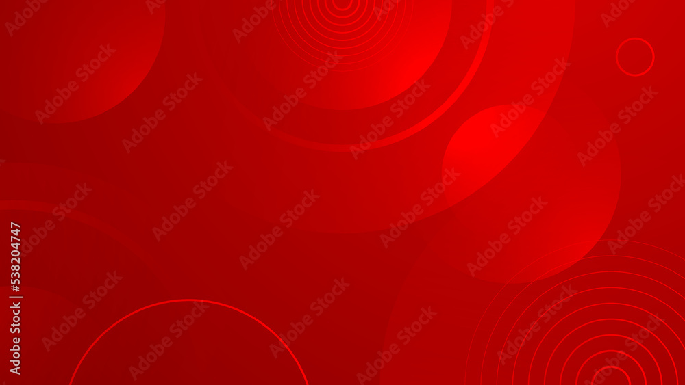 Obraz premium Red background. Vector abstract graphic design banner pattern presentation background web template.