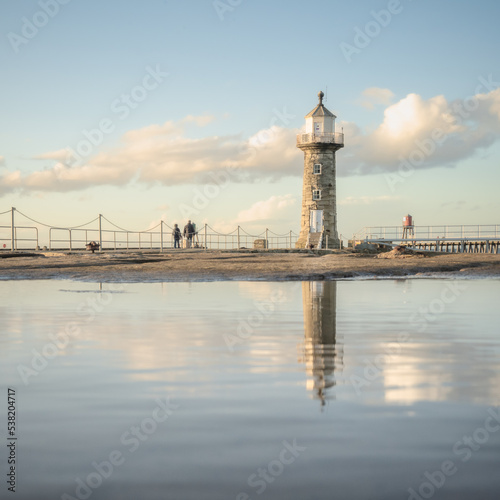 lighthouse on the pier © James Hines Photo