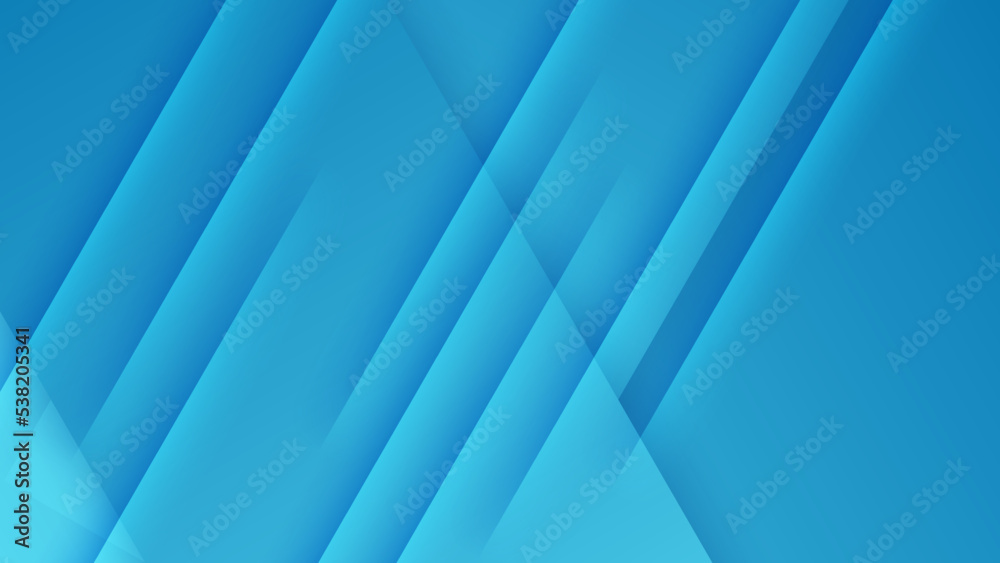 Obraz premium Modern blue abstract background. Vector abstract graphic design banner pattern presentation background web template.