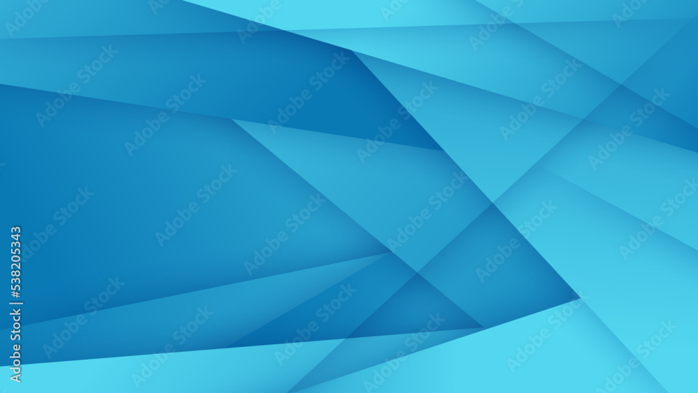 Obraz premium Modern blue abstract background. Vector abstract graphic design banner pattern presentation background web template.
