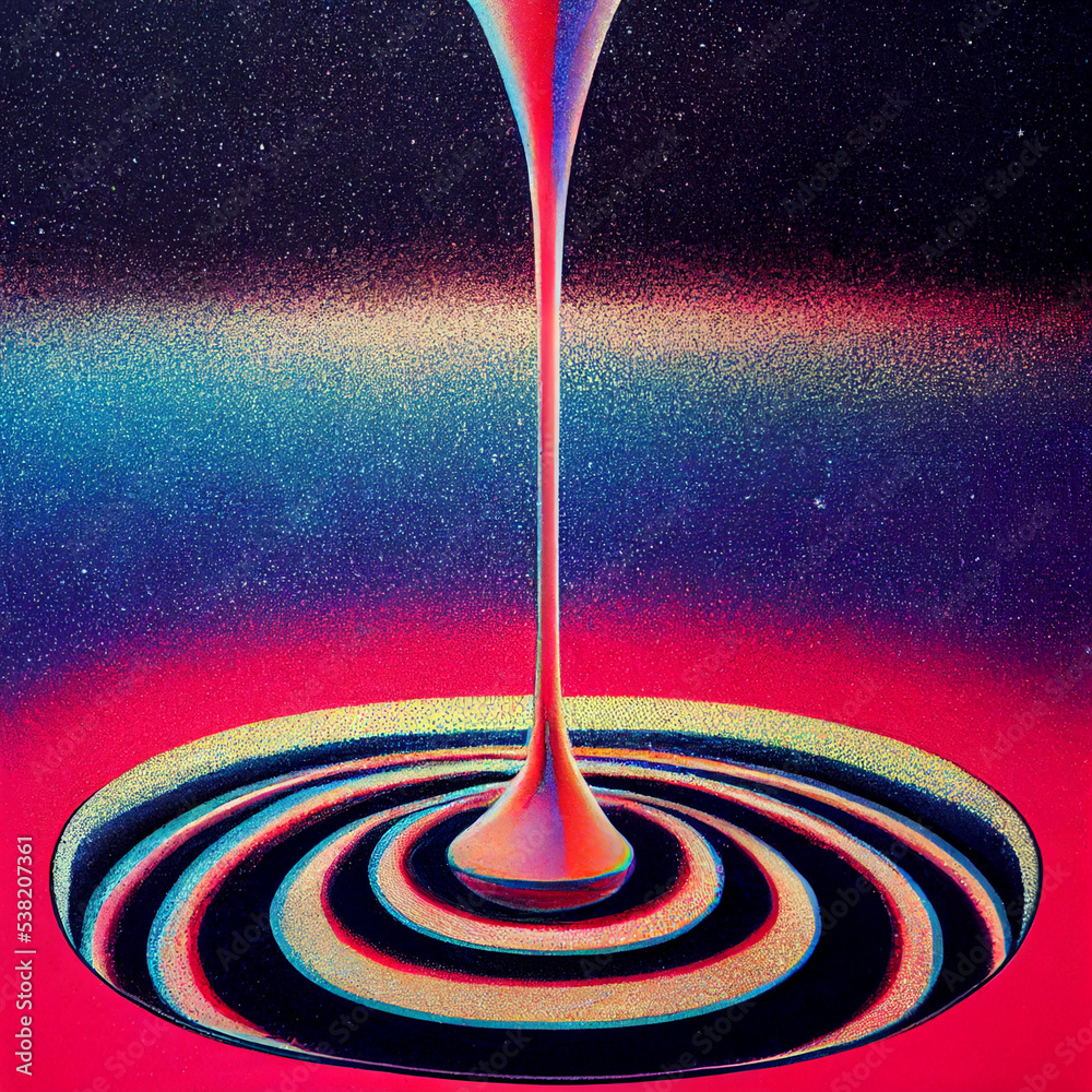 90s style Background Illustartion, Pop-Art Collection, Psychedelic 90s ...