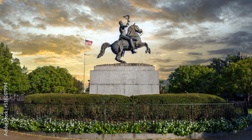Major General Andrew Jackson statue in New Orleans