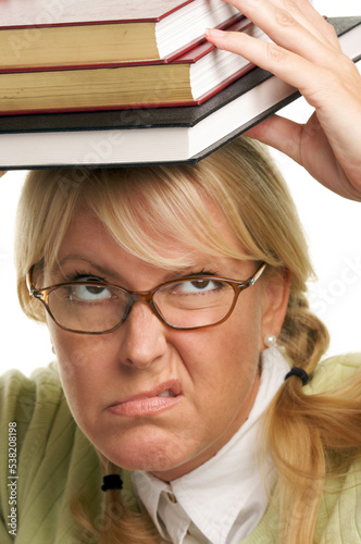 Frustrated Female Teen Stud...