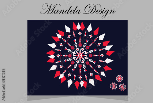 MANDALA MORDEN DESIGN TEMPLATE IN COVER PAGE
VECTOR FILE. photo