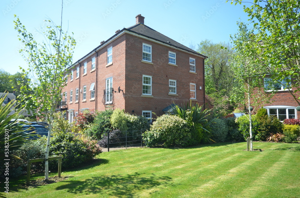 Obraz premium Modern housing in the UK
