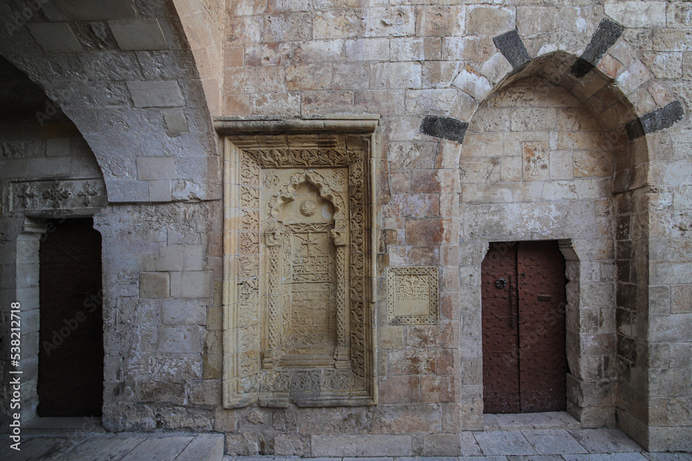 old door in the town