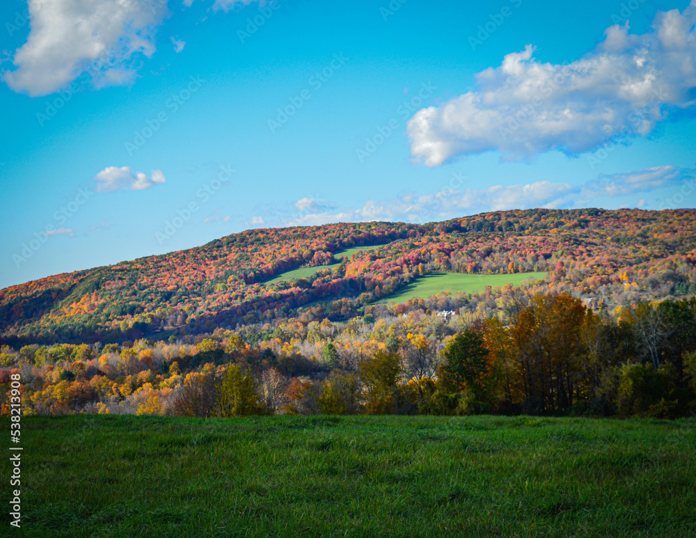 Autumn Mountain Views From North Bennington Vermont 10.14.22