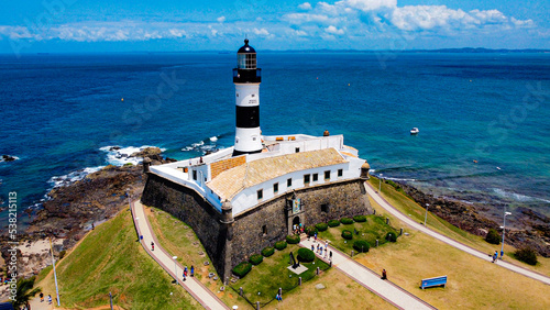 Fotografie Farol da Barra - Salvador, Bahia, Brazil
