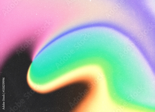Trippy vintage retro psychodelic background template for social media posts, hippies, 60s, 70s wallpaper design in rainbow colors