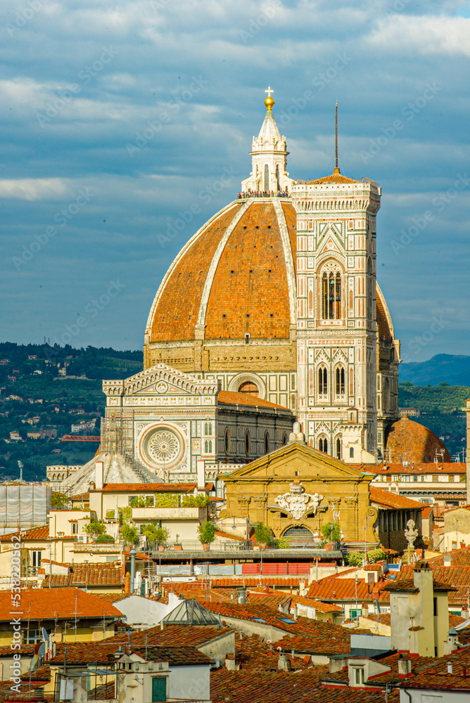 Elevated View of Florence from the rooftop of The Westin.