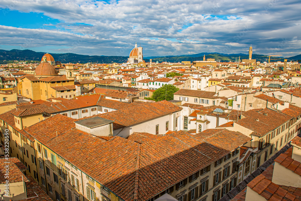 Elevated View of Florence from the rooftop of The Westin.