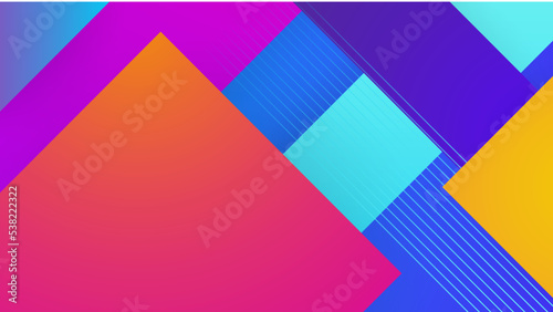 Wallpaper Mural Modern colourful colorful abstract background template design. Vector abstract graphic design banner pattern presentation background web template. Torontodigital.ca