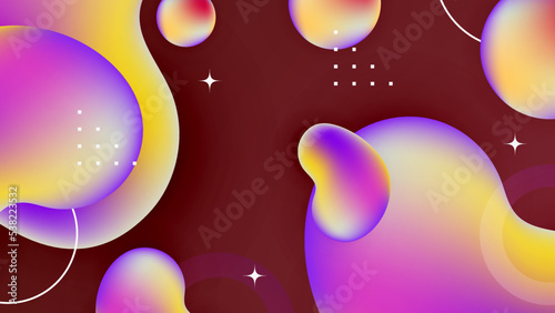 Modern colourful colorful abstract background template design. Vector abstract graphic design banner pattern presentation background web template.