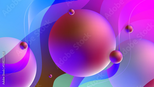 Wallpaper Mural Modern colourful colorful abstract background template design. Vector abstract graphic design banner pattern presentation background web template. Torontodigital.ca