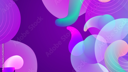 Modern colourful colorful abstract background template design. Vector abstract graphic design banner pattern presentation background web template.