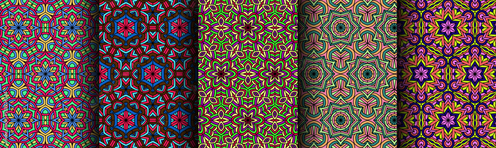 traditional ethnic bundle collection pattern