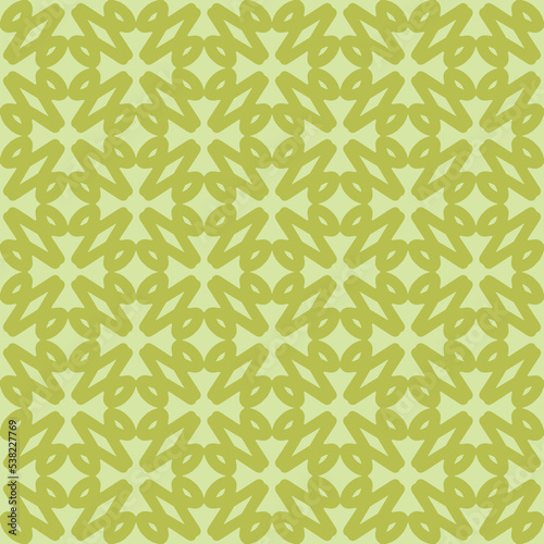 pattern design with abstract ornament motif