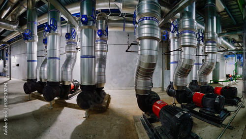 Water Pumps Isolated