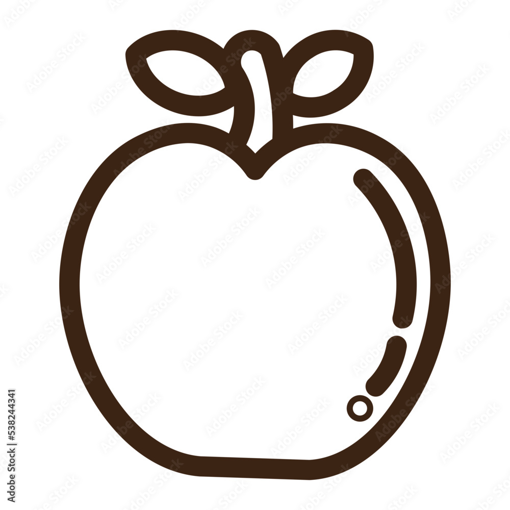 fruit healthy sweet vegetable outline icon fruit healthy sweet vegetable outline icon