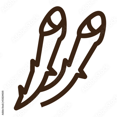 asparagus cooking greens stalk vegetable veggie outline icon