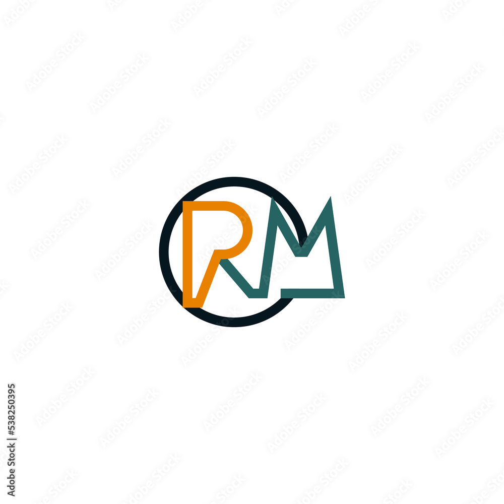 Abstract Initial R and M Logo Design with Simple Line Style. Suitable for Business or Technology Logo Abstract Initial R and M Logo Design with Simple Line Style. Suitable for Business or Technology Logo