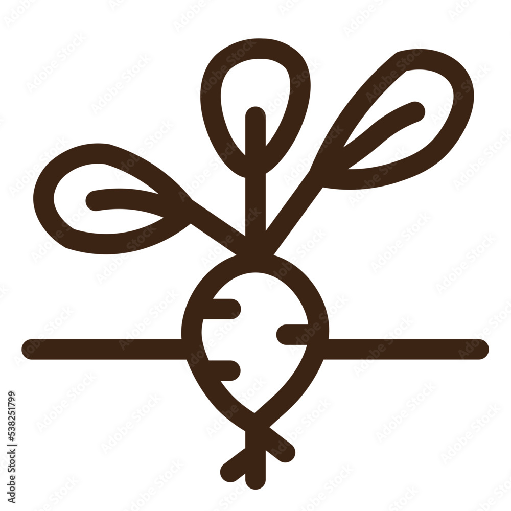 beet farm gardening harvest turnip vegetable yummy outline icon beet farm gardening harvest turnip vegetable yummy outline icon