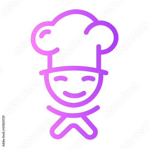 chef gradient icon