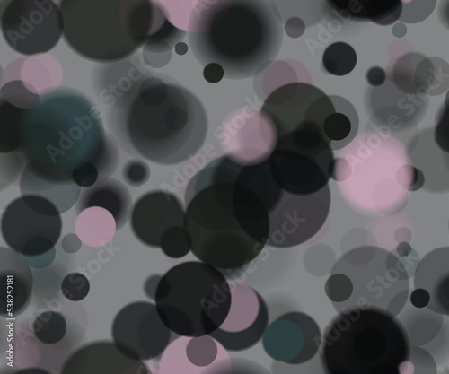 Background pattern abstract seamless design texture. Dark. Theme is about defocused, sparkles, texture, inspiration, colors, circle, blurred, sequins, translucency, blending, overflows