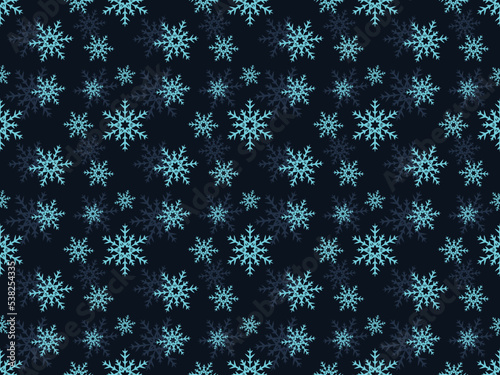 wallpaper seamless winter cartoon merry christmas new year pattern snowflake background abstract art