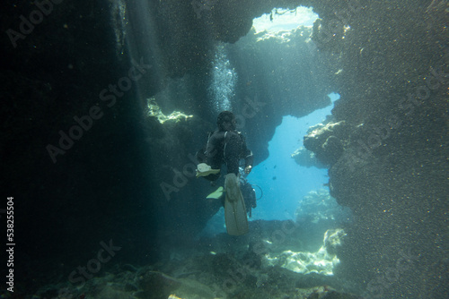 Snorkeling at the Kerama Islands in Okinawa. © An artisan