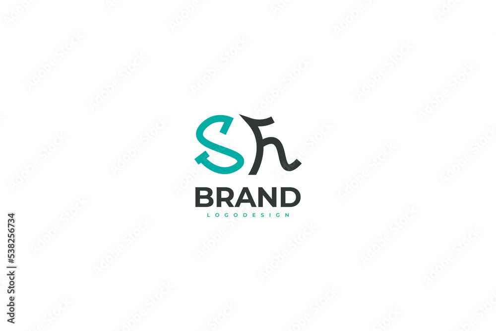 Simple and Minimal Letter S and H Logo Design. SH Logo Design with Line Style. Suitable for Business or Technology Logo Simple and Minimal Letter S and H Logo Design. SH Logo Design with Line Style. Suitable for Business or Technology Logo