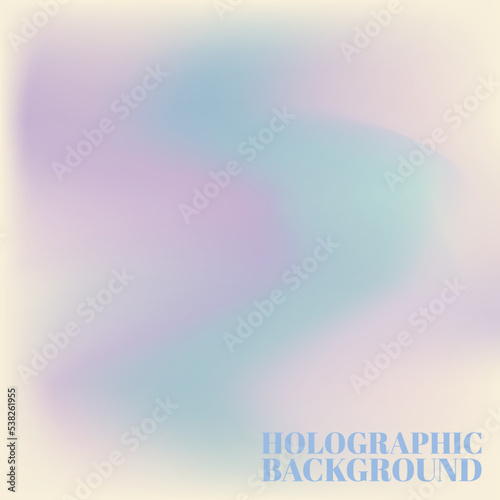 Holographic Background vectors design hologram background