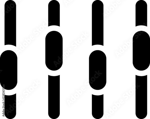 Audio Mixer Icon Vector Illustration