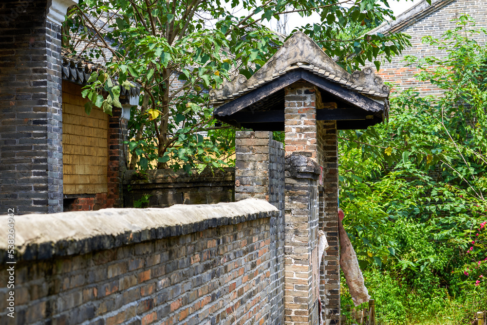 Old folk houses in ancient Chinese villages Old folk houses in ancient Chinese villages