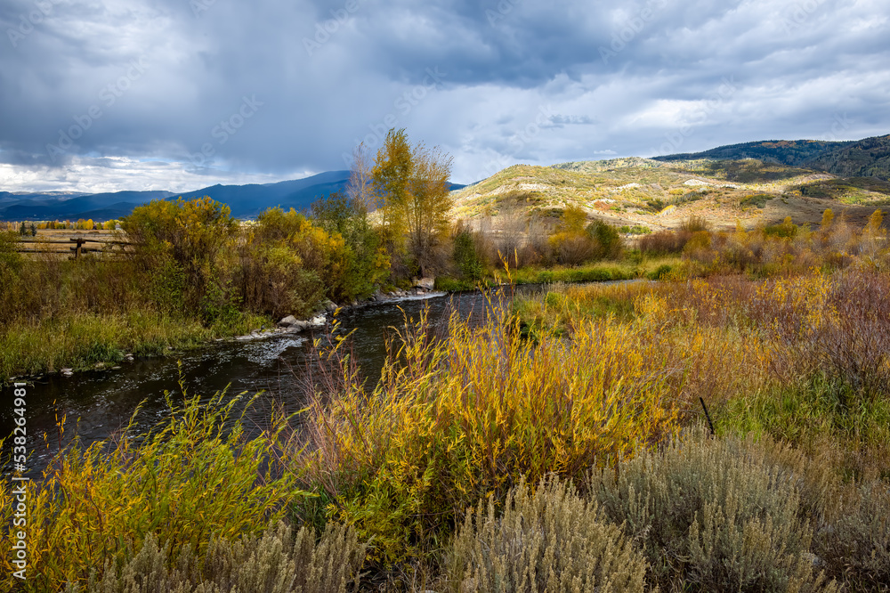Autumn Coloras in the Yampa River Valley