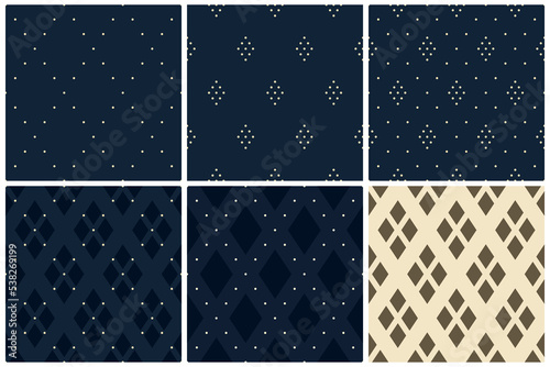 Diamond pattern geometric seamless background colorful classic rhombus shape motif. Modern decoration fabric design textile swatch. Digital illustration high resolution image vector graphic template.