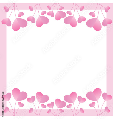 pink background with hearts