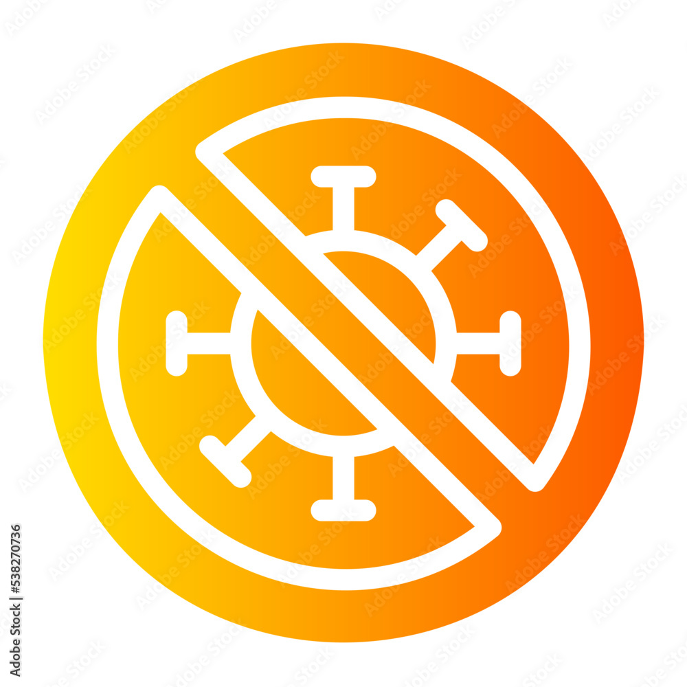 antivirus gradient icon antivirus gradient icon