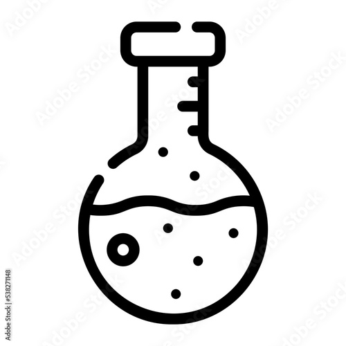 flask line icon