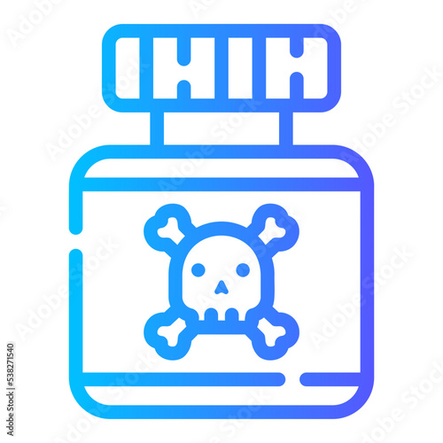 poison gradient icon