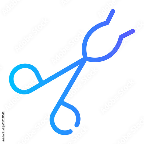 tongs gradient icon