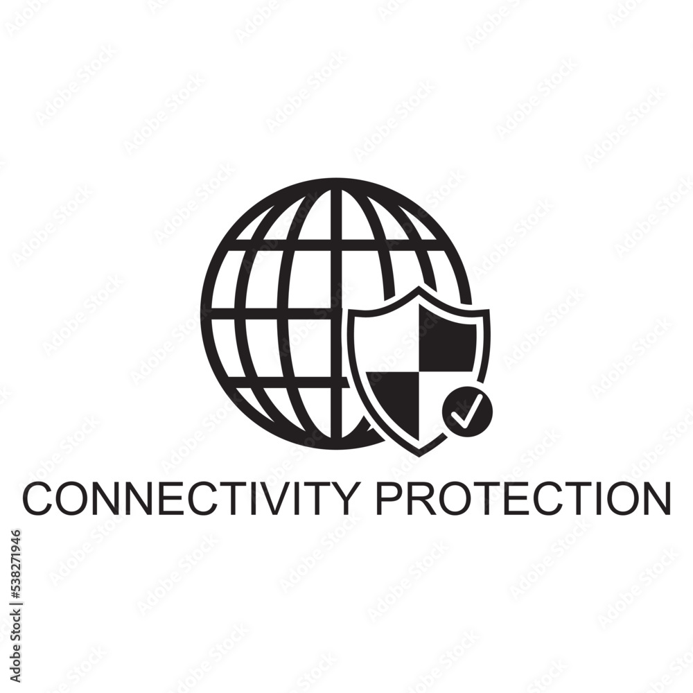 connectivity protection icon , technology icon connectivity protection icon , technology icon