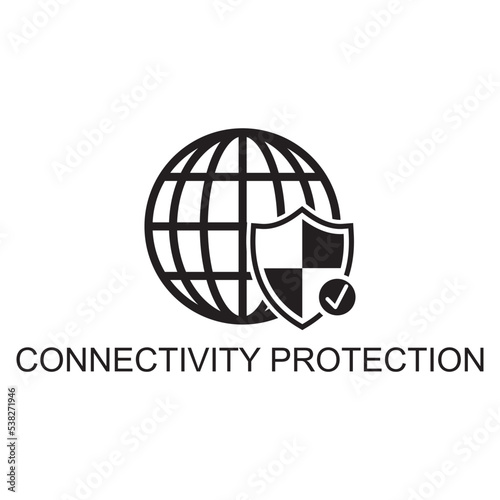 connectivity protection icon , technology icon