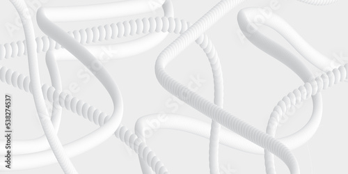 white pipe abstract background wave texture art business concept