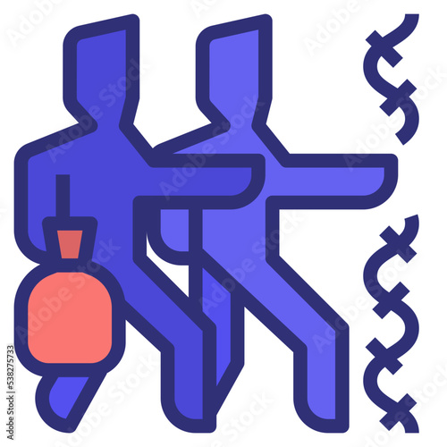illegal immigrant icon