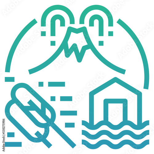 natural disaster icon