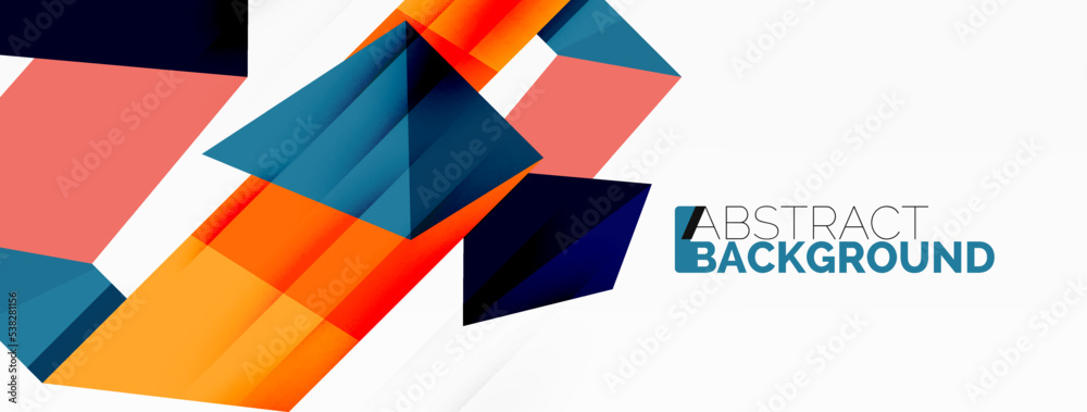 Creative geometric wallpaper. Abstract ribbon style line composition. Techno business template for wallpaper, banner, background or landing Creative geometric wallpaper. Abstract ribbon style line composition. Techno business template for wallpaper, banner, background or landing
