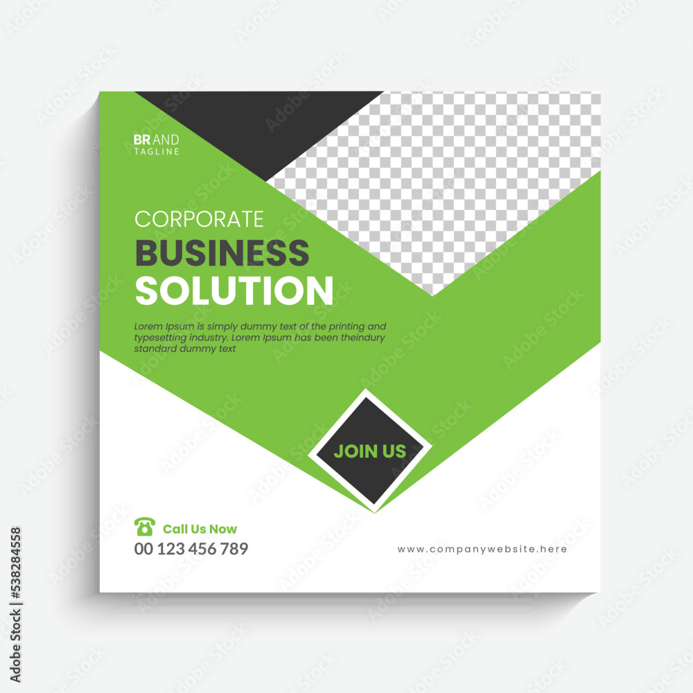 Business Social Media Post Design Template Banner Business Social Media Post Design Template Banner